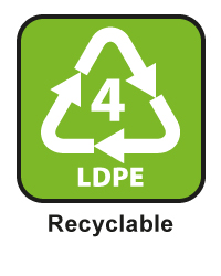 recyclable (4 LDPE)