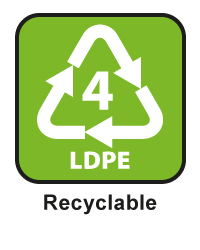 recyclable (4 LDPE)
