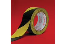 Hazard Warning Tape 50mm x 33m Yellow/Black