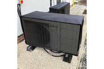 Padded ASHP Cover 850mm x 500mm x 1300mm Black Mesh Front & Back (5)