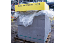 Block Protection Cover 200mm x 910mm x 910mm Yellow