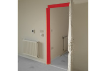 Foam Protection Circular 114mm x 2m Red Stair