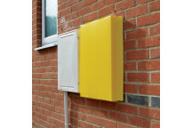 Meter Box Protection Cover 50mm x 440mm x 610mm Yellow