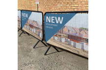 Double Sided Pedestrian Barrier Covers