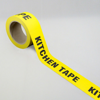 First Fix Kitchen Tape 50mm x 66m Yellow