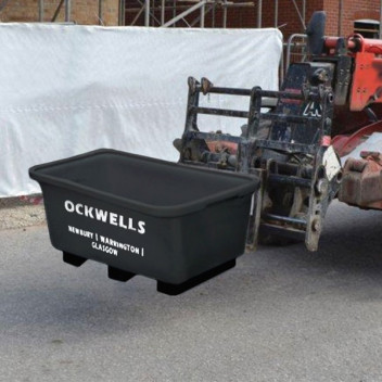 Mortar Tub Economy With Fork Lift Channels 250L