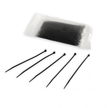 Cable Ties 370mm x 4.8mm Black (100/Pack)