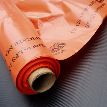 Polythene Film FR LPS1207 HD 4m x 25m Orange