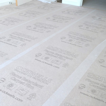 Carpet Protection Film FR TS63 600mm x 100m
