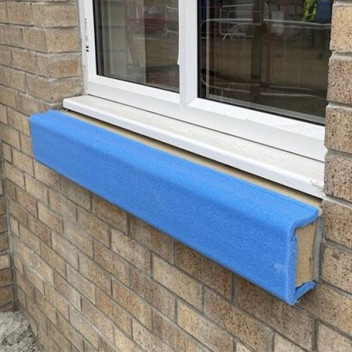 Artstone Foam Protection ‘U’ Profile 100-120mm x 2m - Blue (22)