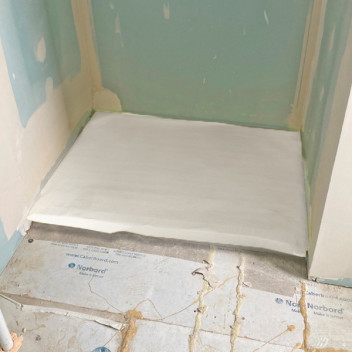 Tecdura Stickymat FR White - Shower Tray Protection (1.1mm x 0.2m x 50m)