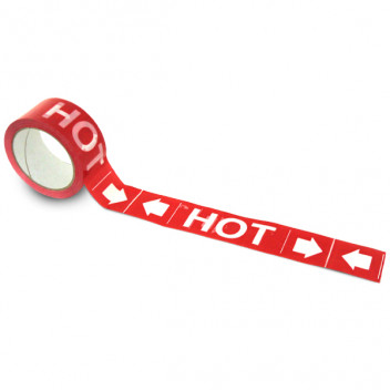 First Fix Hot Tape 50mm x 66m Red