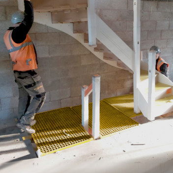 Stairwell Platform System