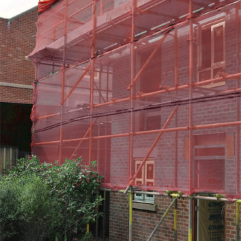 Debris Netting 2m x 50m Red