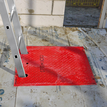 Ladder Hatch (Temporary Trap Door) 660 x 804mm Red