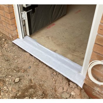 Tecdura Stickymat FR White - Door Cill (1.1mm x 0.2m x 50m)