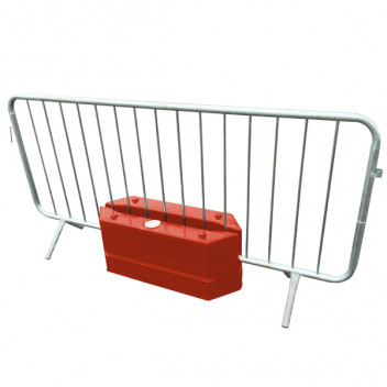 Pedestrian Barrier with Spring Loaded Gate