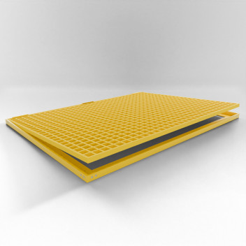 Hinged Grate & Frame Stairwell Hatch 900mm x 1200mm