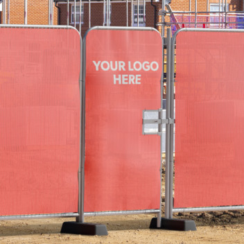 Pedestrian Gate Banners
