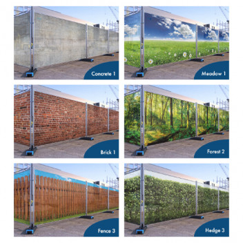 Heras Fence Banners - Pre-designed Options
