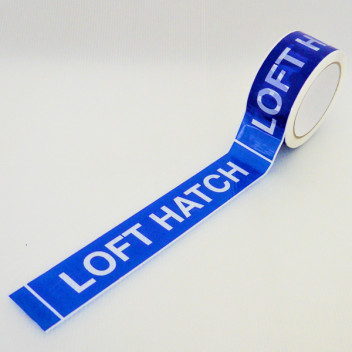 First Fix Loft Hatch Tape 50mm x 66m Blue