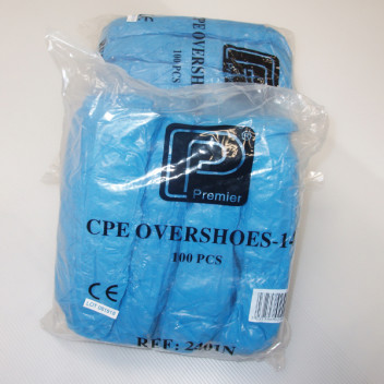 Overshoes (50 Pairs/Box) Blue