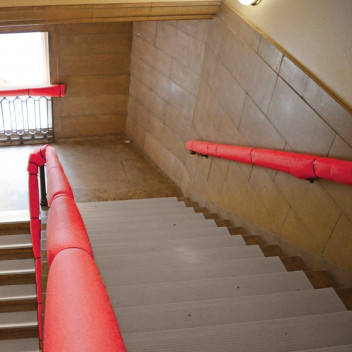 Stair Tread Protector Recycled PVC 210mm x 1500mm (20) Stair Tread Protector Recycled PVC 210mm x 1500mm (20)